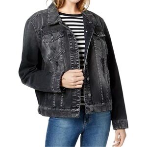 STS Blue Women’s Oversized‎ Boyfriend Distressed Jacket  Sz M